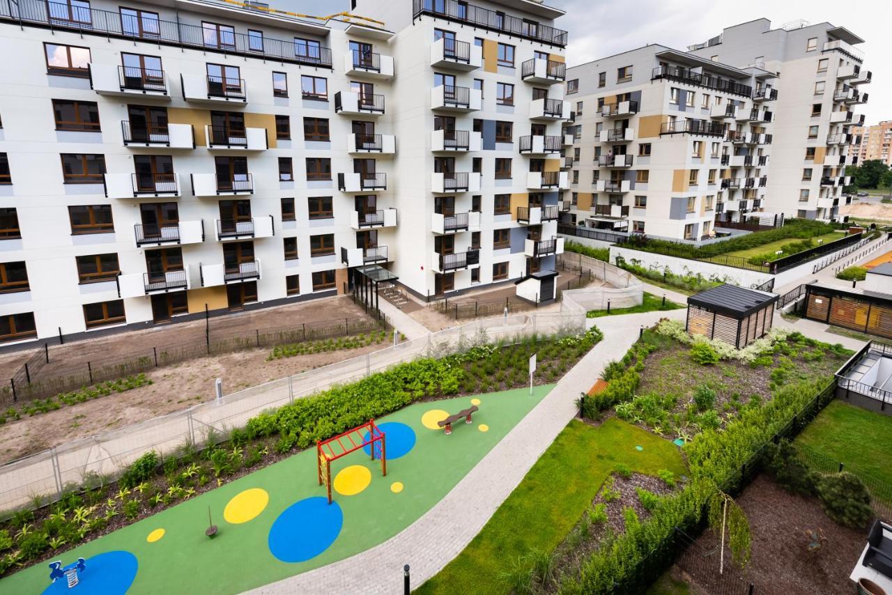 Saska Kepa Bright Apartament Варшава Екстериор снимка